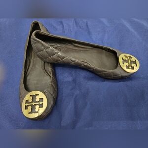 Tory Burch Shoes Flats Brown Leather Shoes 6M